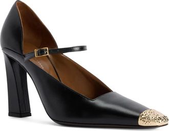 Giuseppe Zanotti Pumps met leren hak - Zwart