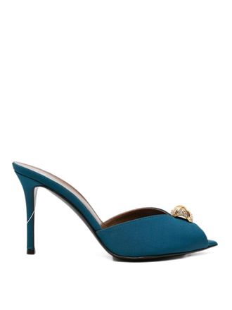 Giuseppe Zanotti Intriigo Leather Mules