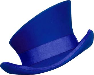 Generic oxsdMKQ Mens Womens Asymmetric Top Hat Wool Top Hat Victorian Topper Hats Dress Up Hats Steam Punk Hat Top Hat Carnival Costume Hats Tea Party Hats Fa