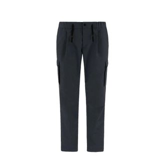 Herno Pantaloni cargo Herno slim fit a piega singola