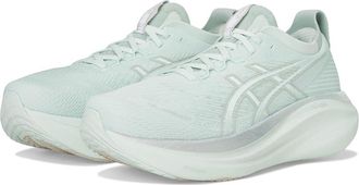 Asics GEL-Nimbus 27 Womens Running Shoes Pure Aqua/White : 11.5 B - Medium, Textile