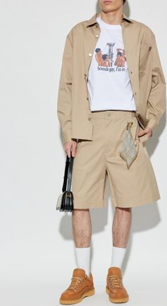 Carne Bollente T-shirt With Print, Mens, White