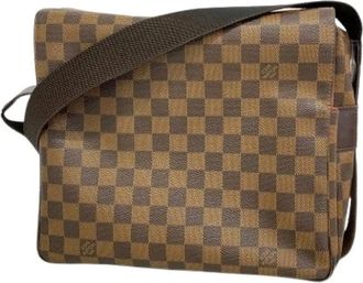 Louis Vuitton Pre-owned Cross Body Bags, female, Brown, Size: ONE SIZE Pre-owned Naviglio Shoulder Bag