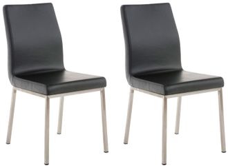 Clp Clp - Set De 2 Sillas De Comedor Colmar Negro