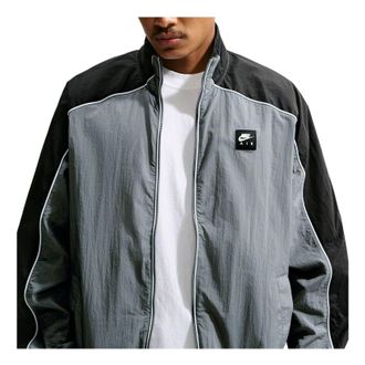 Nike Air Woven Track Jacket Smoke Grey Black IM5568-084