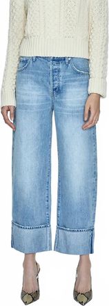 Pistola Denim Ryder High Rise Cuffed Jean In Essex