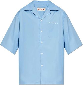 Marni Kurzarm-Bowlinghemd aus Baumwolle