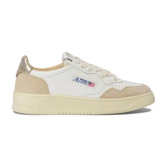 Autry Medalist Low Sneakers - Dames - Sneakers - Wit - 35 EU - Katoen - Schoenen