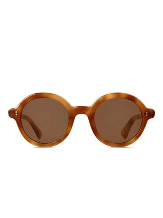 Garrett Leight Julien Sun round-frame sunglasses - Brown