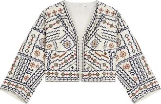 Summum Bohemian Jas - Dames - Zomerjassen - Veelkleurig - 2XL - Katoen - Jassen