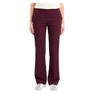 Kaos Palazzo Trousers - female - KAOS - Wide Trousers - Red - M - Trousers
