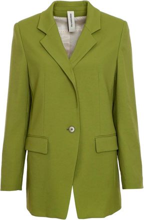 Drykorn Glendale Boyfriend Blazer - Dames - Blazers - Groen - XL - Polyester - Jassen