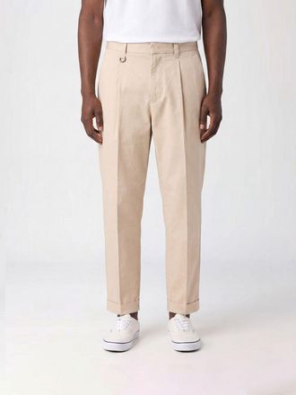 Paolo Pecora Pantaloni chino in cotone slim fit con tasche America