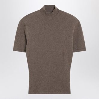 Jacquemus Brown Wool And Cashmere Top