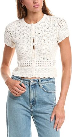 Avantlook Pointelle Cardigan