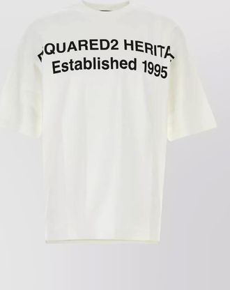 Dsquared2 oversized cotton t shirt