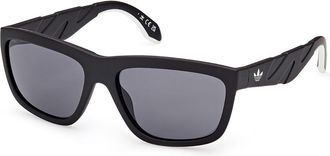 adidas OR0094 02A Mens Sunglasses Black Size 58