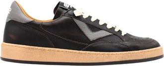 4B12 Playnew U1032 - Heren - Sneakers - Zwart - 42 EU - Katoen - Schoenen