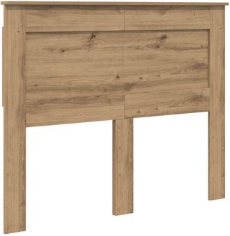 vidaXL Cabecero Roble Artesanal 120 Cm Madera Contrachapada Vidaxl
