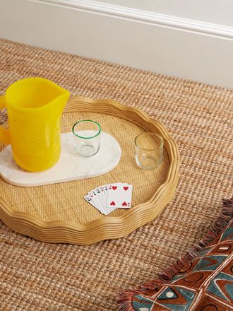 Soho Home Pangbourne Rattan Tray