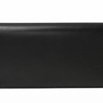 Cartier Pasha Black Leather Long Wallet (Bi-Fold) (Pre-Owned)