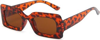 Generic Small Frame Square Men Sunglasses Outdoor Commuter Women Vacation Sun Glasses(Multi-colored)