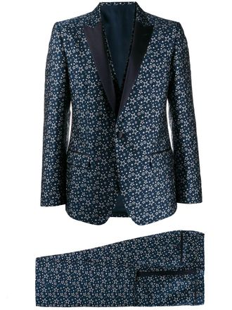Dolce & Gabbana Completo due pezzi con stampa - Blu