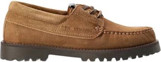 Copenhagen Leren Dames Loafers - Dames - Veterschoenen - Bruin - 36 EU - Leer - Schoenen