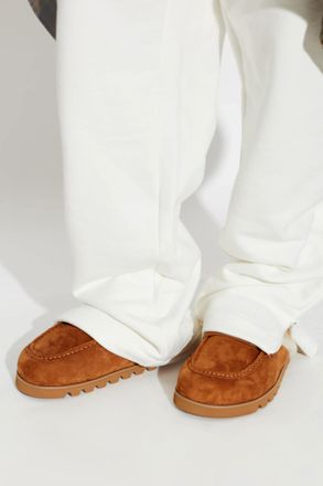 Naked Wolfe Corded Slides, Womens, Brown