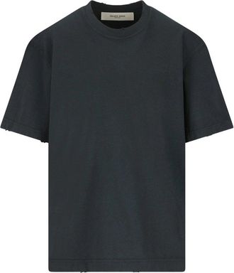 Golden Goose Relaxed Fit T-shirt Cotton Jersey Logo Patch