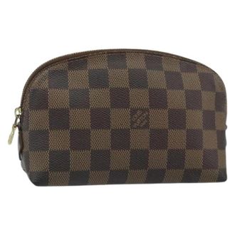 Louis Vuitton Pre-owned Canvas Clutch - Dames - Vintage Clutch - Bruin - ONE Size - Vintage