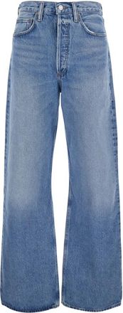 A Gold E Vintage Loose - Dames - Loose Fit Jeans - Blauw - W26 - Katoen - Jeans