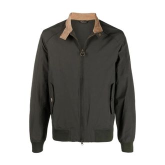 Barbour Light Jackets, male, Green, Size: 2XL Rectifier Harrington Jacket