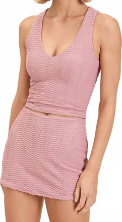 Devon Windsor Finley Top In Mauve