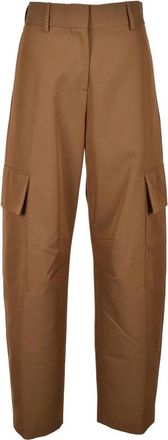 Palm Angels Straight-Leg Trousers with Utilitarian Pockets