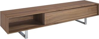 Angel Cerdá Mueble TV nogal patas acero