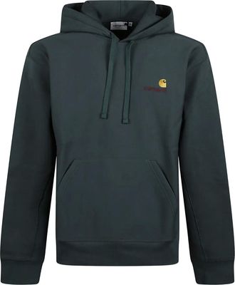 Carhartt Work in Progress logo-embroidered hoodie - Green