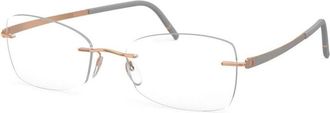 Silhouette 5529/Hc Butterfly-Shaped Rimless Titanium Eyewear