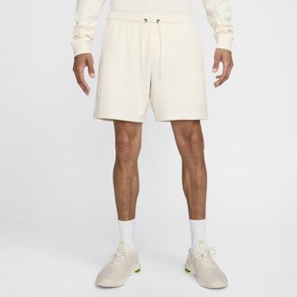 Nike Mens Primary Fleece 7 Dri-FIT Unlined Performance Shorts in Brown | FZ0961-110