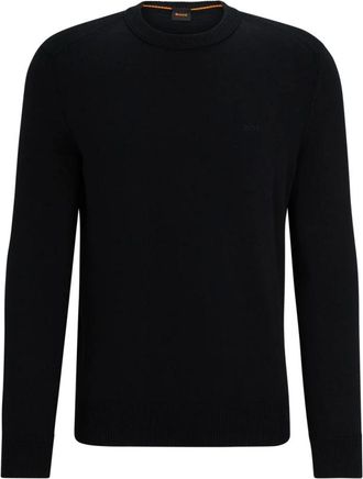 HUGO BOSS Asac Pullover - - Knitwear - Uomo - Nero - S
