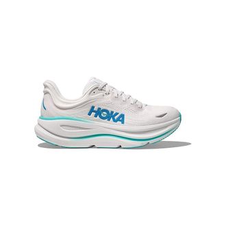Hoka One One Bondi 9 Mens Running Shoe - White/Blue