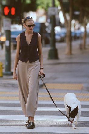 Maeve Crop Curved Trousers Pants