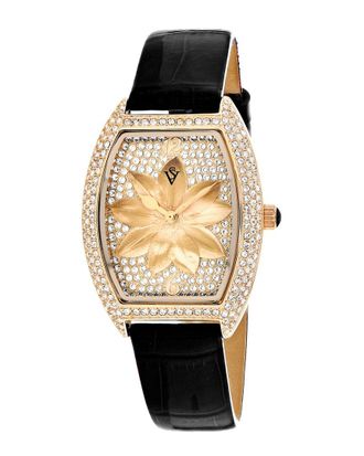 Christian Van Sant Womens Lotus Watch