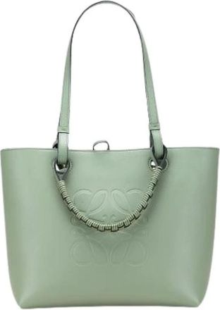 Loewe Pre-owned Tote Bags, female, Green, Size: ONE SIZE Pre-owned Satchel