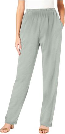 Generic Straight Leg Joggers Womens Plain Tracksuit Bottoms Jogging Bottoms Baggy Sweatpants Gym Running Sports Lounge Pants with Pockets Full Length Elastica