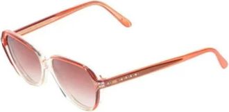 Saint Laurent Pre-owned Acetate sunglasses - Dames - Vintage Accessoires - Oranje - ONE Size - Vintage
