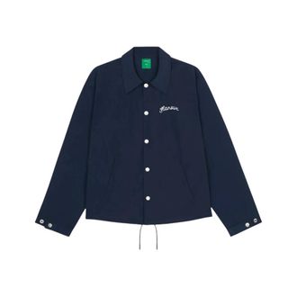 Flaneur Signature Shirt Jacket - Heren - Zomerjassen - Blauw - XL - Nylon - Jassen