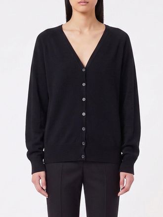 Lisa Yang Cardigan relaxed fit in puro cashmere con scollo a V