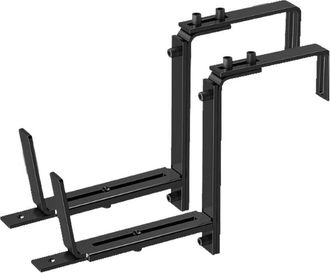 OEM Juego De 2 Soportes Ajustables Para Plantas, De 6 A 12 Pulgadas, Soportes Resistentes Para Plantas Montados En La Pared, Soportes Para Macetas Para Al