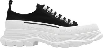 Alexander McQueen Platform sneakers - Dames - Sneakers - Zwart - 40 EU - Schoenen